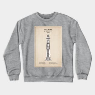 Cape Henry Lighthouse - Virginia - SBD Crewneck Sweatshirt